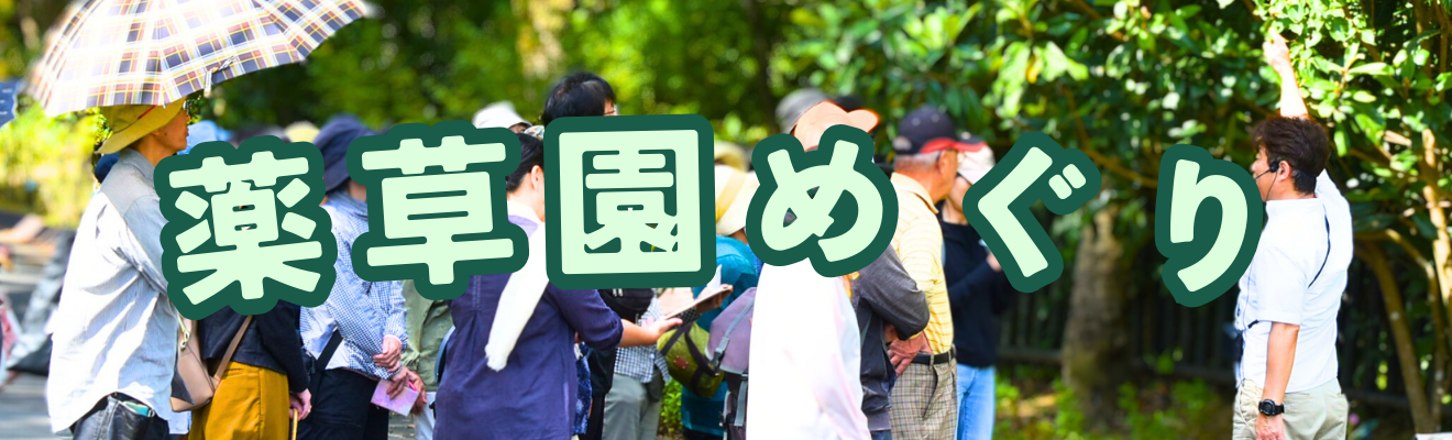 「薬草園めぐり」の開催について